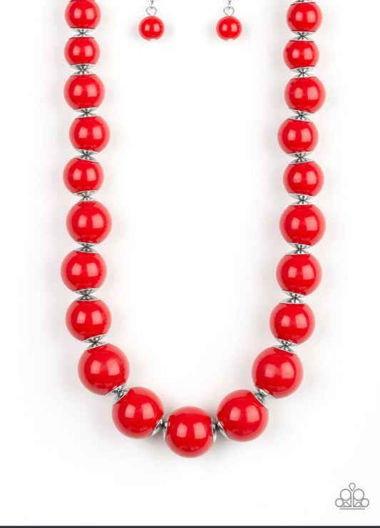 Red necklace